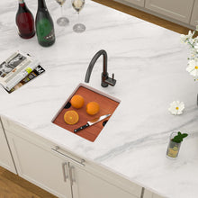 Dcolora DC-U2533004BW installed as an undermount sink in a countertop