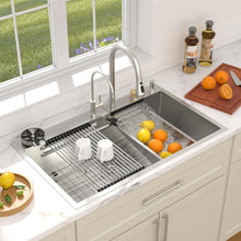 Dcolora DC-SFDOE00011 installed as a drop-in sink in a countertop
