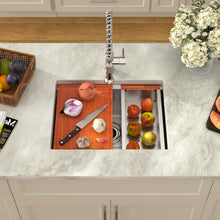 Dcolora DC-UW6723 installed as a undermount sink in a countertop