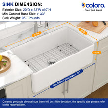Bowl, rim, finish, and drain details for Dcolora DC-AW2601