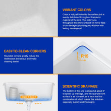 Material and finish detail on Dcolora DC-GU0003WS