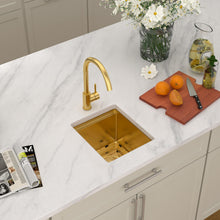 Dcolora DC-U2533005GW installed as an undermount sink in a countertop