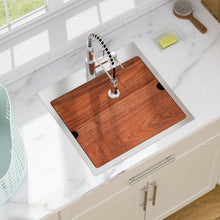 Dcolora DC-SFDOE00181 installed as a drop-in kitchen sink