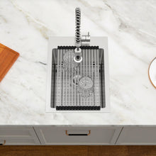 Dcolora DC-T7746 installed as a drop-in/topmount bar sink