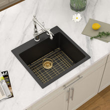 Dcolora DC-GT261603 installed as a drop-in/topmount bar sink