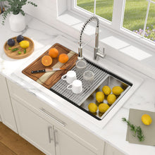 Dcolora DC-TC254901 installed as a drop-in/topmount kitchen sink