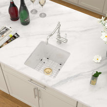 Dcolora DC-UC261101 installed as a dual-mount kitchen sink