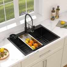 Dcolora DC-NSD26203006 installed as a drop-in kitchen sink
