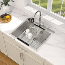 Dcolora DC-SFDOE00139 installed as a drop-in kitchen sink