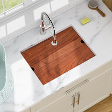Dcolora DC-UW261102 installed as a undermount kitchen sink