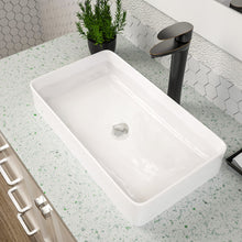 Dcolora DC-V8871 23.82-inch vessel bathroom sink in white