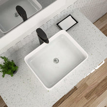Dcolora DC-V8872 19.09-inch vessel bathroom sink in white