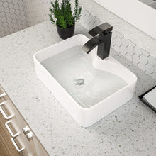 Dcolora DC-V8875 19.09-inch vessel bathroom sink in white