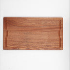 Dcolora  Reversible Red Wood Cutting Board for Kitchen, Wooden Chopping Board with Deep Groove, Cheese and Charcuterie Board for Meat, Vegetables, and Fruits£¬DC-CB1711