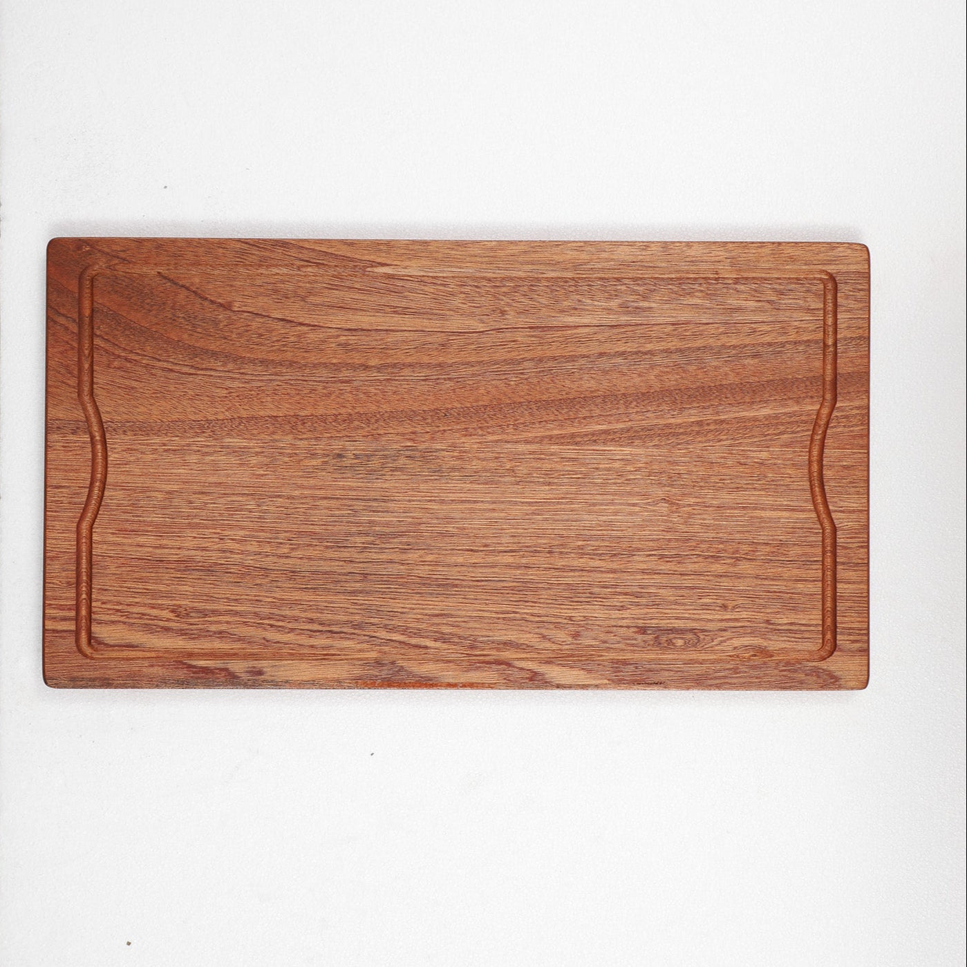 Dcolora  Reversible Red Wood Cutting Board for Kitchen, Wooden Chopping Board with Deep Groove, Cheese and Charcuterie Board for Meat, Vegetables, and Fruits，DC-CB1711