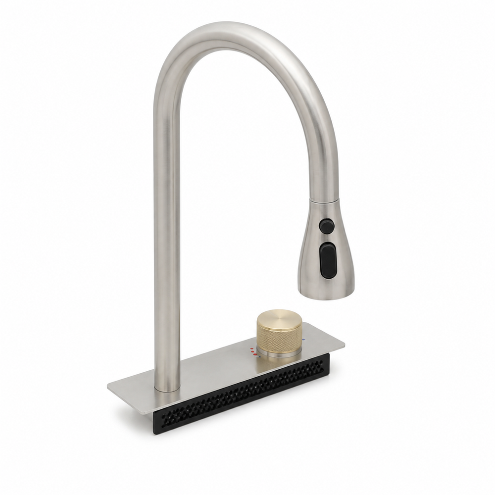 Replacement Integrated Waterfall Pull-Out Faucet Assembly for Dcolora DC-TW33FY