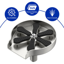 Dcolora stainless steel glass rinser product features