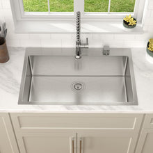 Dcolora 33x22x9 Inch Stainless Steel Drop-In / Topmount Kitchen Sink | DC-T7751 — image 2